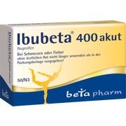 betapharm Arzneimittel Ibubeta 400 akut Filmtabletten 50 Stück (N3)