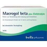 betapharm Arzneimittel Macrogol beta plus Elektrolyte Pulver 30 Beutel (N2)