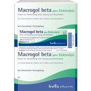 betapharm Arzneimittel Macrogol beta plus Elektrolyte Pulver 100 Beutel