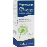 betapharm Arzneimittel Mometason beta 50 Mikrogramm/Sprühstoß Nasenspray 10 g
