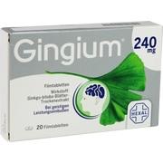 Hexal AG Gingium 240 mg Filmtabletten 20 Stück