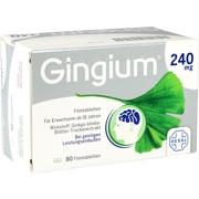 Hexal AG Gingium 240 mg Filmtabletten 80 Stück