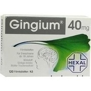 Hexal AG Gingium 40 mg Filmtabletten 120 Stück