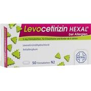 Hexal AG Levocetirizin HEXAL 5 mg Filmtabletten 50 Stück (N2)