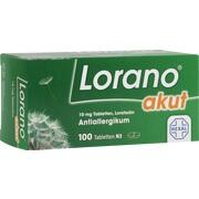 Hexal AG Lorano akut 10 mg Tabletten 100 Stück (N3)