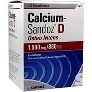Hexal AG Calcium Sandoz D Osteo intens Kautabletten 120 Stück (N3)