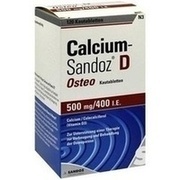 Hexal AG Calcium Sandoz D Osteo 500 mg/400 I.E. Kautabletten 120 Stück (N3)