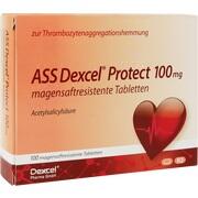 Dexcel Pharma ASS Dexcel Protect 100 mg magensaftresistente Tabletten 100 Stück (N3)