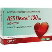 Dexcel Pharma ASS Dexcel 100 mg Tabletten 100 Stück (N3)