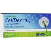 Dexcel Pharma CetiDex 10 mg Filmtabletten 50 Stück (N2)