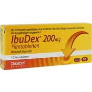 Dexcel Pharma IbuDex 200 mg Filmtabletten 10 Stück (N1)