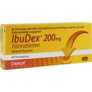 Dexcel Pharma IbuDex 200 mg Filmtabletten 20 Stück