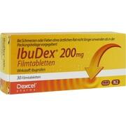 Dexcel Pharma IbuDex 200 mg Filmtabletten 30 Stück (N2)