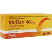 Dexcel Pharma IbuDex 400 mg Filmtabletten 50 Stück (N3)
