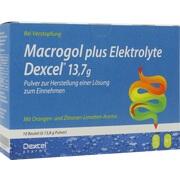 Dexcel Pharma Macrogol plus Elektrolyte Dexcel 13,7 g Pulver 10 Beutel (N1)