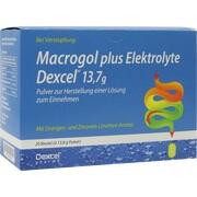 Dexcel Pharma Macrogol plus Elektrolyte Dexcel 13,7 g Pulver 20 Beutel