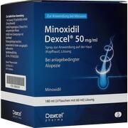 Dexcel Pharma Minoxidil Dexcel 50 mg/ml Lösung 180 ml