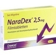 Dexcel Pharma NaraDex 2,5 mg Filmtabletten 2 Stück