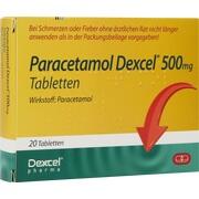 Dexcel Pharma Paracetamol Dexcel 500 mg Tabletten 20 Stück (N2)