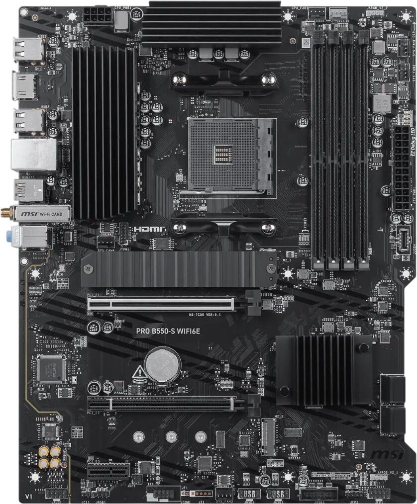 MSI PRO B550-S WIFI6E MSI PRO B550-S WIFI6E