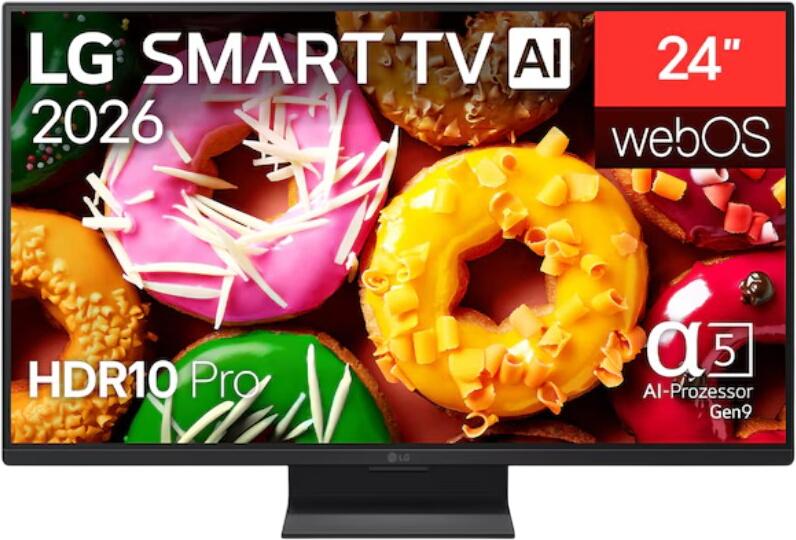 LG 24" SMART TV AI LB70 FHD 2026 24LB70006LA