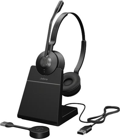 Jabra Engage 55 SE Stereo USB-A UC inkl. Ladestation (9659-415-111)