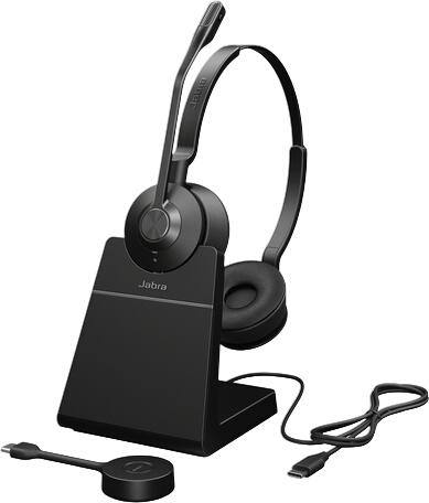Jabra Engage 55 SE Stereo USB-C UC inkl. Ladestation (9659-435-111)