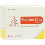 biomo pharma RUTINION, 250 Tbl. 50 mg