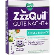 WICK Pharma WICK ZzzQuil Gute Nacht+ Stress Balance Tabletten 28 Stück