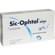 SIC OPHTAL SINE, 30 Eindosisbehälter (N1) 0,6 ml