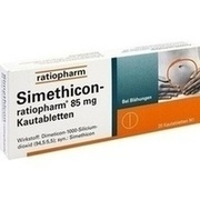 Ratiopharm SIMETHICON, 20 Kautbl. (N1)