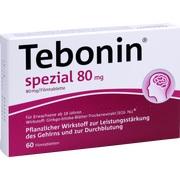TEBONIN SPEZIAL 80MG, 60 Filmtbl. (N2) Tebonin spezial 80 mg