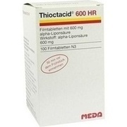 Viatris Healthcare THIOCTACID 600 HR, 100 Filmtbl. (N3) 600 HR