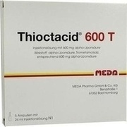 Viatris Healthcare THIOCTACID 600 T, 5 Amp. 600 T (N1) 24 ml