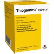 Wörwag Pharma THIOGAMMA 600 ORAL, 100 Filmtbl. (N3) 600