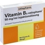 Ratiopharm VITAMIN B 1 INJ, 5 Amp. (N1)
