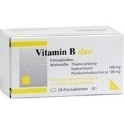 Mibe Arzneimittel VITAMIN B DUO, 20 Filmtbl. (N1)