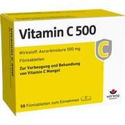 Wörwag Pharma VITAMIN C 500, 50 Filmtbl. (N2) 500 mg