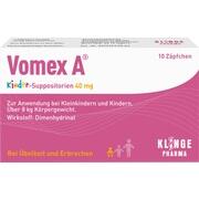 Klinge Pharma VOMEX A 40MG, 10 Kdr.-Supp. (N1)