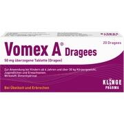 Klinge Pharma VOMEX A DRAGEES N, 20 Drg. (N1)