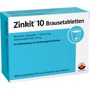 Wörwag Pharma ZINKIT 10, 20 Brausetbl. (N1) 10