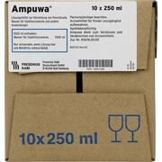 Fresenius Kabi AMPUWA GLASFL., 10 x 250 ml