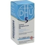 DHU-Arzneimittel BIOCHEMIE 5 KALIUM PHOSPHORICUM D 6 TABLETTEN, 80 