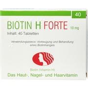 Pharma Peter BIOTIN H FORTE TABLETTEN, 40 St.