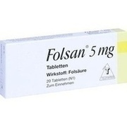 Teofarma FOLSAN TABLETTEN, 20 St. á 5 mg