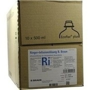 B.Braun RINGER INF.-LSG. ECOFLAC PLUS, 10 x 500 ml