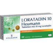 Heumann Pharma LORATADIN 10 HEUMANN TABLETTEN, 20 St.