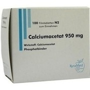KyraMed Biomol CALCIUMACETAT 950 MG FILMTABLETTEN, 100 St.