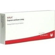 Wala CUPRUM ACETICUM COMP. AMP., 10 x 1 ml