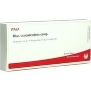 Wala RHUS TOX. COMP. AMP., 10 x 1 ml